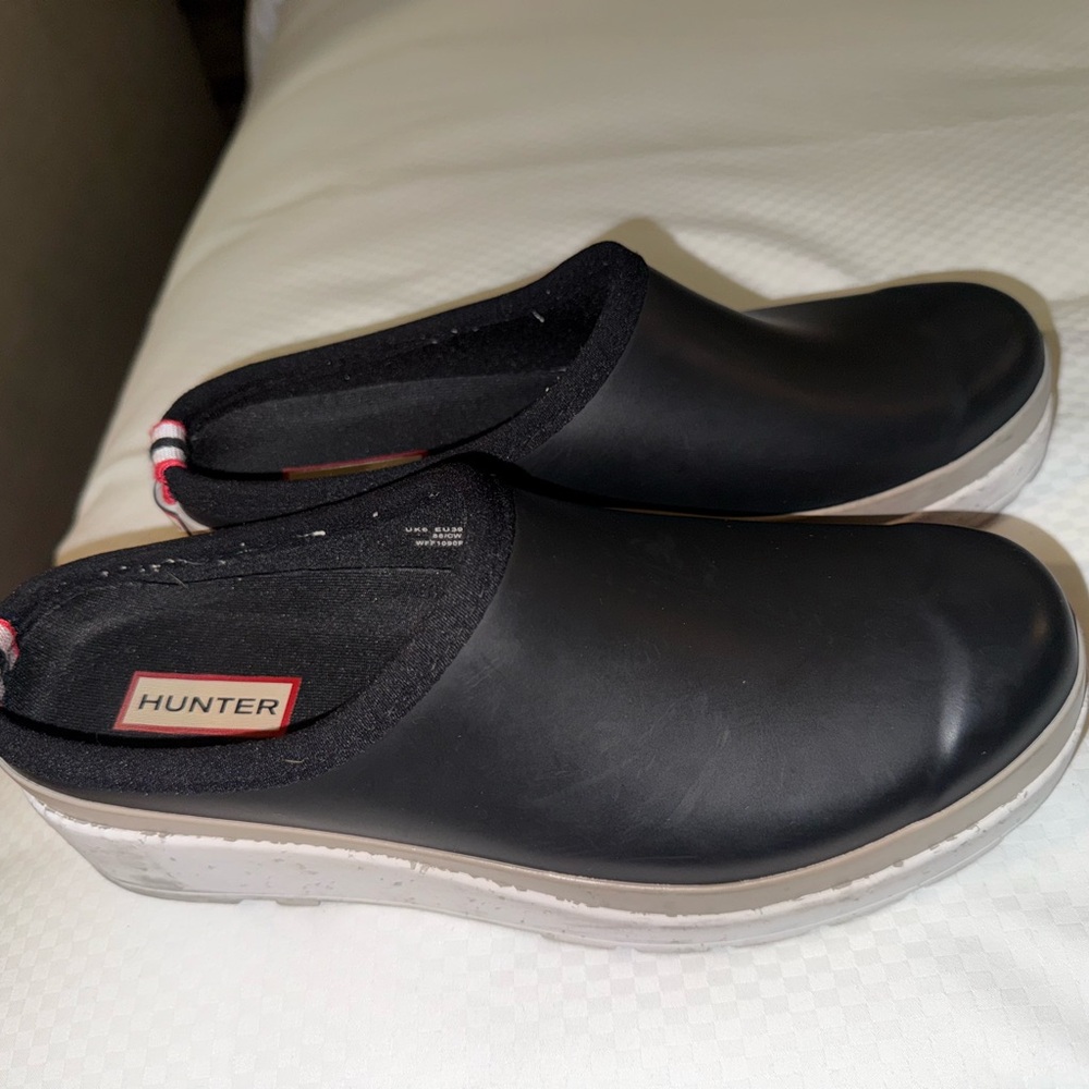 Hunter Play speckle Sole clog